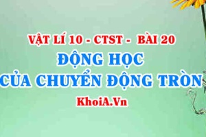 Tốc độ góc là gì? Công thức tính tốc độ, tốc độ góc và gia tốc hướng tâm của chuyển động tròn đều - Vật lí 10 bài 20